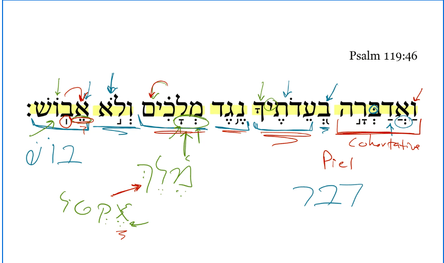 Psalm 119 46 Psalm 119 46